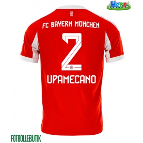 Bayern Munich Dayot Upamecano #2 Hemmatröja 2025-26 Kortärmad